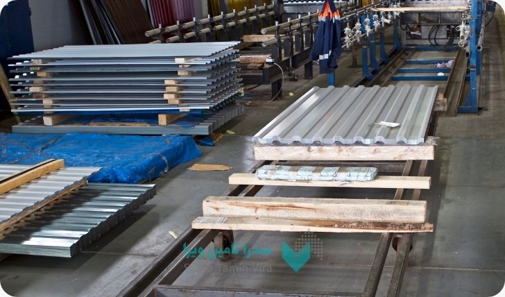 ورف فولادی, ورق فلزی, قیمت ورق آلومینیومی, خرید ورق استیل | صدرا تامین ویرا